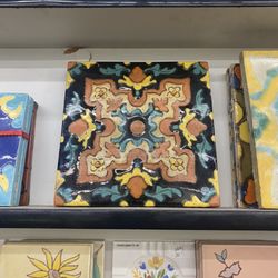 Amazing architectural salvage with the most beautiful antique tiles!!