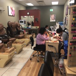 Small nail salon in walmart Small nail salon in walmart