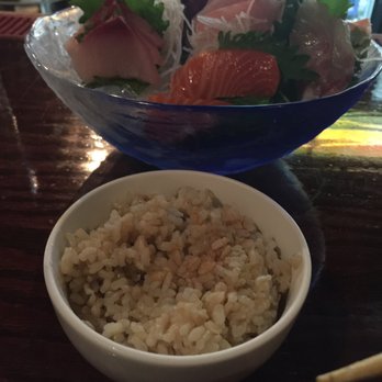 Sake Cafe - Sashimi mea and brown rice. Delicious!! - Sushi Bars Near Me - Albany, New York Sake Cafe - Sashimi mea and brown rice. Delicious!! - Sushi Bars Near Me - Albany, New York