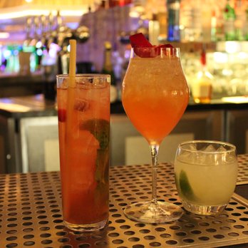 Overlook Lounge, Aperitifs & Spirits - Cranberry mojito, La Reve, and Caipirinha - Lounges Near Me - Las Vegas, Nevada