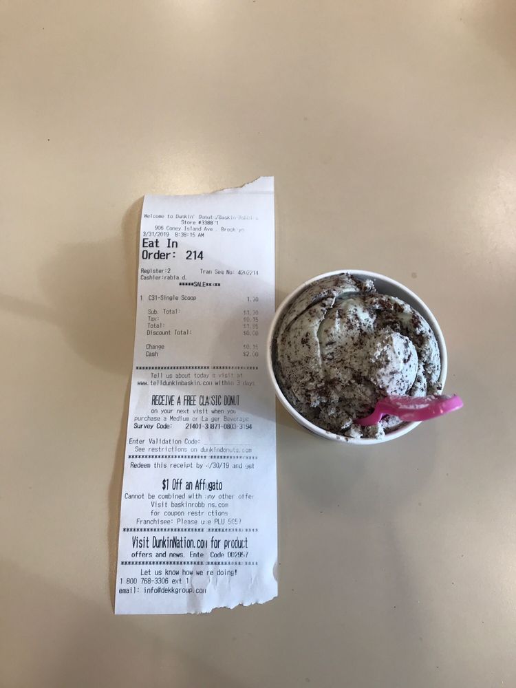 BASKINROBBINS Ice Cream & Frozen Yogurt 906 Coney Island Ave