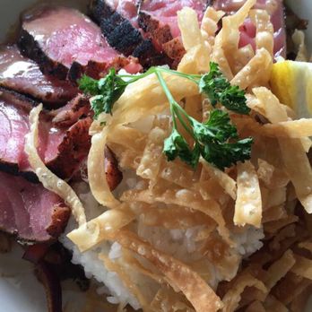 Brigantine - Seared ahi with vegetables and rice. - Seafood Near Me - Del Mar, California Brigantine - Seared ahi with vegetables and rice. - Seafood Near Me - Del Mar, California