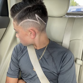 Bero Barbershop - Kids cut with lines/ design. - Barbers Near Me - Ypsilanti, Michigan