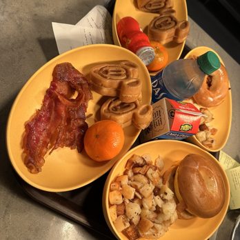 Centertown - a variety of breakfast foods on a tray - Food Court Near Me - Orlando, Florida