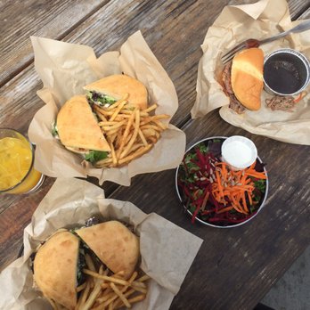 4 Spirits Distillery - chicken sandwich and roast dip - Distilleries Near Me - Corvallis, Oregon 4 Spirits Distillery - chicken sandwich and roast dip - Distilleries Near Me - Corvallis, Oregon