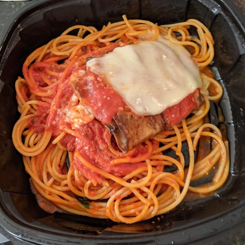 Galliano - eggplant on spaghetti - Wine Bars Near Me - Fulton, Maryland