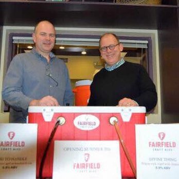 Fairfield Craft Ales - Joe Bow and Mike Borruso, the owners of Fairfield Craft Ales. - Breweries Near Me - Stratford, Connecticut