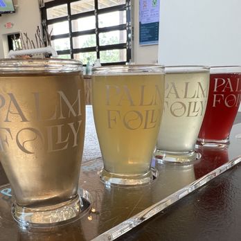 Palm Folly - Flight - Beer Bar Near Me - Santa Rosa Beach, Florida Palm Folly - Flight - Beer Bar Near Me - Santa Rosa Beach, Florida