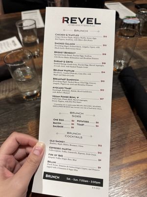 Menu photo 2 Revel Pittsburgh, PA