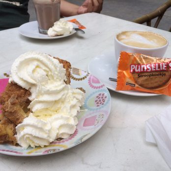 Museum Cafe Gouda - Classical apple tart, cold chocolate milk - Cafes Near Me - Gouda, ZH Museum Cafe Gouda - Classical apple tart, cold chocolate milk - Cafes Near Me - Gouda, ZH