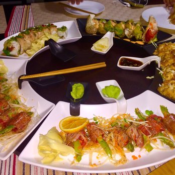 Sato Sushi - Sushi to go and plated it myself for hubby's birthday spread. - Japanese Near Me - Upland, California Sato Sushi - Sushi to go and plated it myself for hubby's birthday spread. - Japanese Near Me - Upland, California