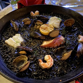 El Born - Squid Ink Paella X2 WITH PAELLA PAN - Spanish Near Me - Brooklyn, New York El Born - Squid Ink Paella X2 WITH PAELLA PAN - Spanish Near Me - Brooklyn, New York