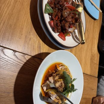 Juqi - Mouth Water Chicken + Kung Pao Orange-Flavored Beef - Chinese Near Me - Flushing, New York Juqi - Mouth Water Chicken + Kung Pao Orange-Flavored Beef - Chinese Near Me - Flushing, New York