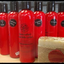 Tsunami Beach - Steele Family Farms organic goat milk lotion in six amazing fragrances, as well as fragrance Free!