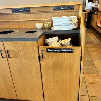 Panera Bread - a kitchen with wooden cabinets - Sandwiches Near Me - Mankato, Minnesota Panera Bread - a kitchen with wooden cabinets - Sandwiches Near Me - Mankato, Minnesota