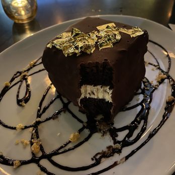 Siena Tavern - Chocolate Gelato Cake interior - Italian Near Me - Chicago, Illinois Siena Tavern - Chocolate Gelato Cake interior - Italian Near Me - Chicago, Illinois