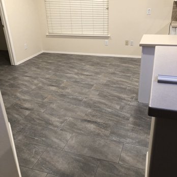 EZ Floors - New tile. Put in by Rambo  Excellent work - Flooring Near Me - Houston, Texas
