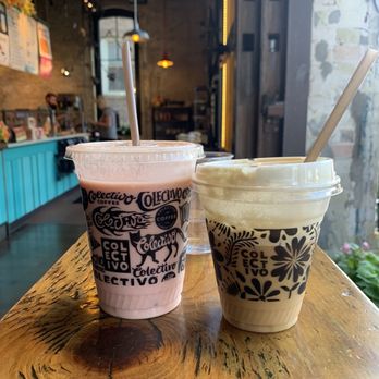 Colectivo Coffee Third Ward - Pink Panther Smoothie Cold brew vanilla iced - Coffee & Tea Near Me - Milwaukee, Wisconsin