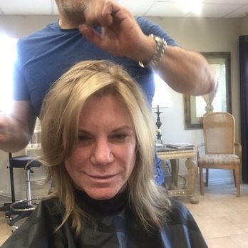Alberto Santos Salon - Alberto Santos & Manhattan Minion.  Finishing Touch. - Hair Salons Near Me - Carmichael, California
