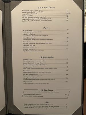 Menu photo 2 Sky Room Long Beach, CA