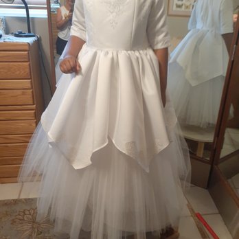 Teresa's Custom Sewing - Recreated into daughter's confirmation dress. - Sewing & Alterations Near Me - Mesa, Arizona Teresa's Custom Sewing - Recreated into daughter's confirmation dress. - Sewing & Alterations Near Me - Mesa, Arizona