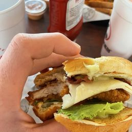 Chicken sandwich Chicken sandwich