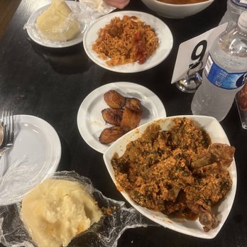 Steaming Pots - Egusi Soup/Gboma, fufu, Jollof Rice - African Near Me - Tampa, Florida Steaming Pots - Egusi Soup/Gboma, fufu, Jollof Rice - African Near Me - Tampa, Florida