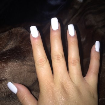 Ocean Paradise Nails & Spa - Acrylic nails with white polish done by Tran. - Nail Salons Near Me - Aptos, California Ocean Paradise Nails & Spa - Acrylic nails with white polish done by Tran. - Nail Salons Near Me - Aptos, California