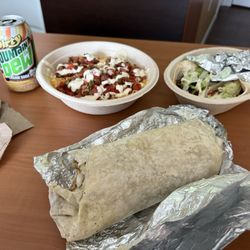 Taco del Sol - Taco Salad w/ground beef, Cuban Supreme Burrito, Carne Asada Tacos.