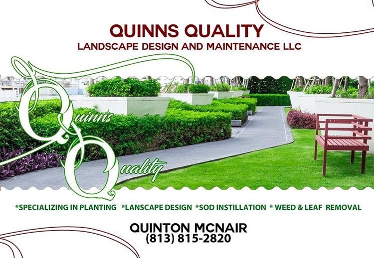 QUINN’S QUALITY LANDSCAPE Tampa, Florida Landscaping Phone Number