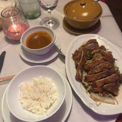 Thai Orchid - Thai Orchid, vegetable and duck with rice