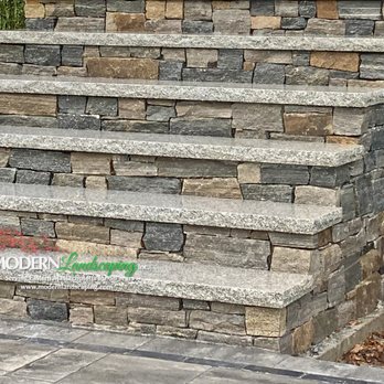 Modern Landscaping - the steps leading up to the house - Landscaping Near Me - North Easton, Massachusetts Modern Landscaping - the steps leading up to the house - Landscaping Near Me - North Easton, Massachusetts