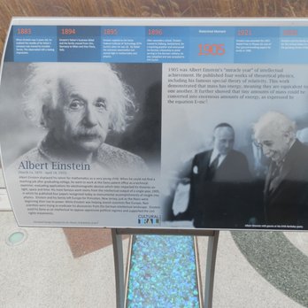 Glick Peace Walk Luminary - Albert Einstein - Glick Peace Walk Luminary - Albert Einstein 2010 - Public Art Near Me - Indianapolis, Indiana