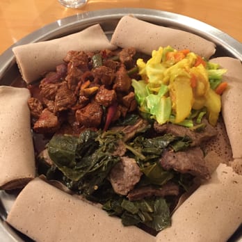 Abyssinian Kitchen - short ribs, lamb and vegetable side - Ethiopian Near Me - Portland, Oregon Abyssinian Kitchen - short ribs, lamb and vegetable side - Ethiopian Near Me - Portland, Oregon