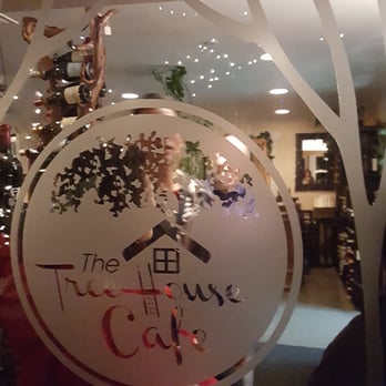 Tree House Cafe - Nice deco during the holiday season :) food's good too. - Mediterranean Near Me - Carmel, California