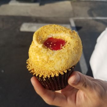 Hapa Bakery - Strawberry Cheesecake cupcake - Bakeries Near Me - Brea, California