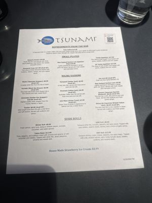 Menu photo 2 Tsunami Restaurant & Sushi Bar Lehi, UT Menu photo 2 Tsunami Restaurant & Sushi Bar Lehi, UT