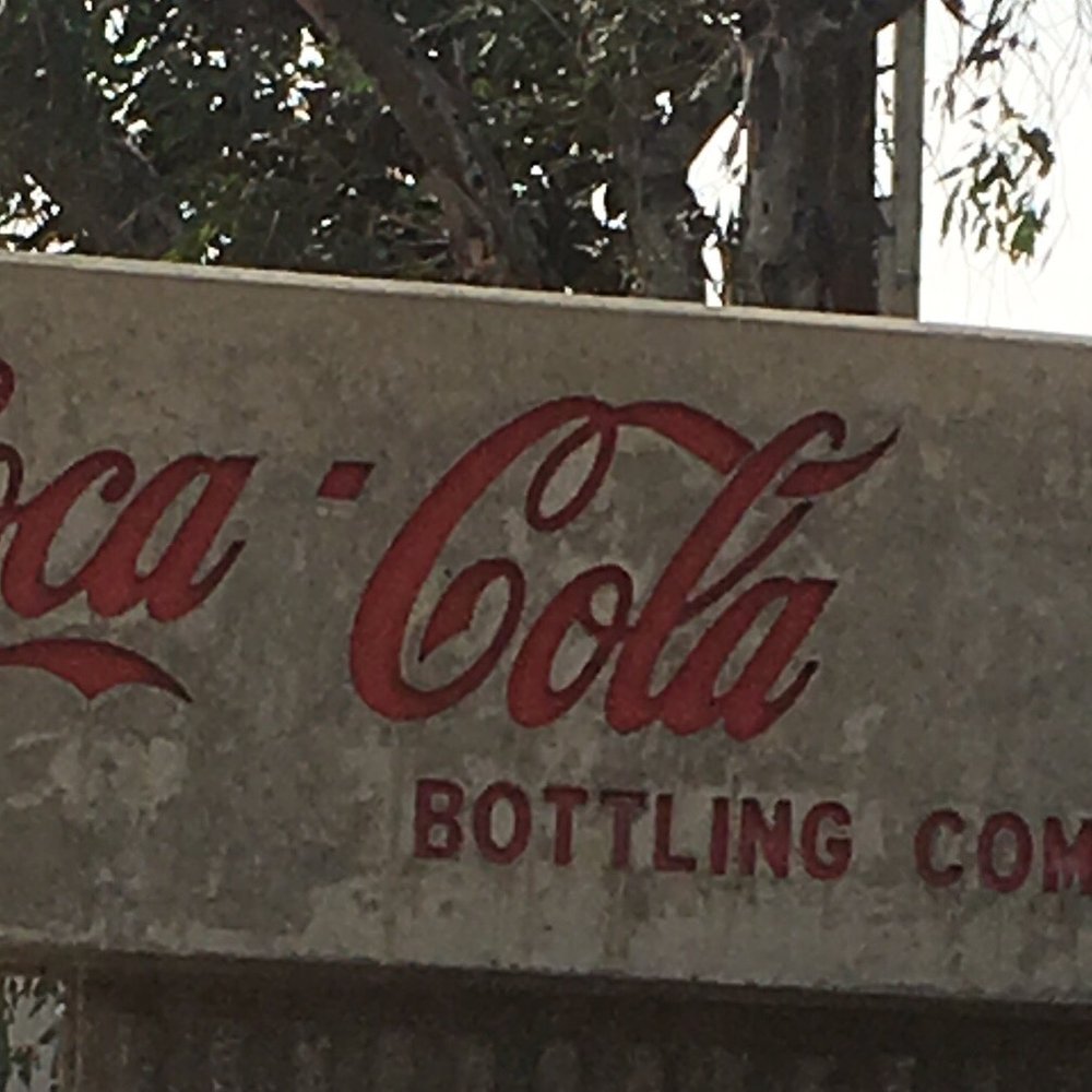 Sign out front off 6 th street