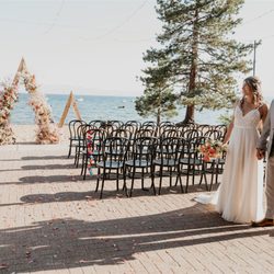 North Tahoe Event Center - Ceremony on Lakeview Terrace