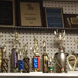 Skate Station USA - A 1982 trophy and a "Just Say No" plaque! I love it!!!