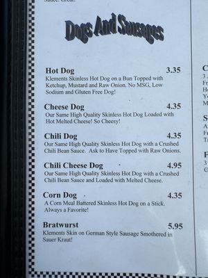 Menu photo 2 Lakeview Drive Inn Winona, MN