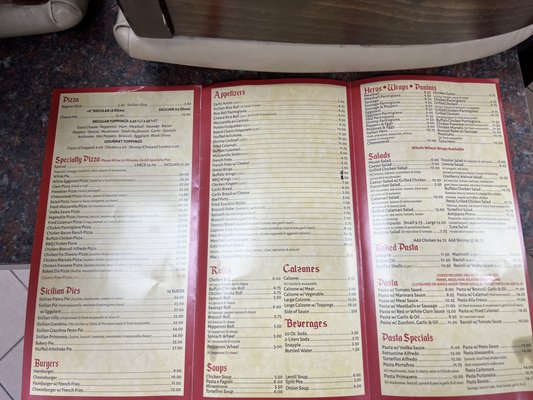 Menu photo 1 Gino's Pizzeria Staten Island, NY Menu photo 1 Gino's Pizzeria Staten Island, NY