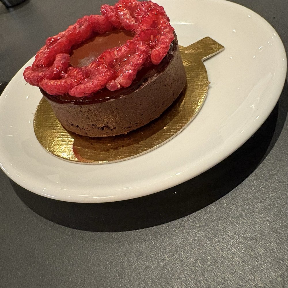 Fanny's - Dark chocolate ganache with raspberries ..oh, so yummy! - Cocktail Bars Near Me - Los Angeles, California