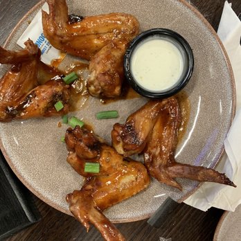 Iron Rail Brewing - Smoked Chicken Wings. They were delicious. - New American Near Me - Topeka, Kansas