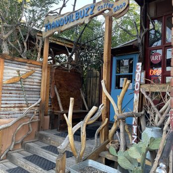 Tranquilbuzz Coffee House - Outside Front entrance - Coffee & Tea Near Me - Silver city, New Mexico
