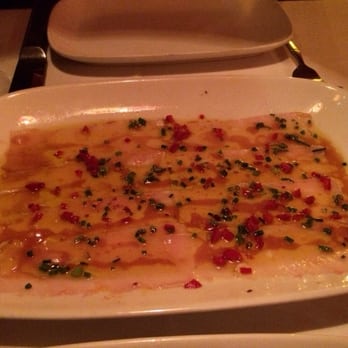 Bobo's - Yellowtail carpaccio - Steakhouses Near Me - San Francisco, California