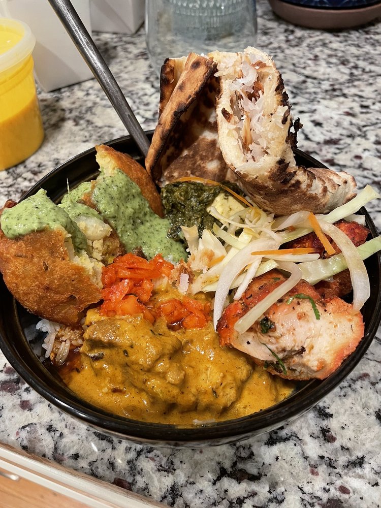 Food from Shanti Restaurant - Roslindale