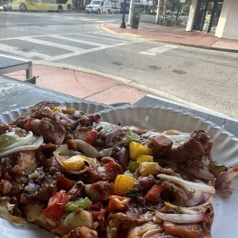 Pizza Rustica - Fresh  BBQ Chicken Pizza - Pizza Near Me - Miami Beach, Florida