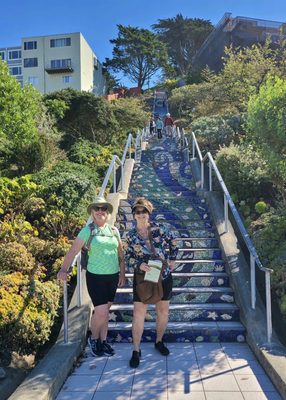 16th Avenue Tiled Steps by null