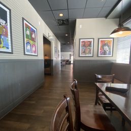 Hallway dining area